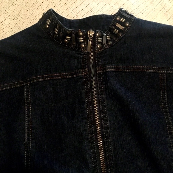 Ruby Rd petite jean jacket - Picture 2 of 4